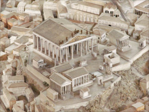 makieta starożytnego rzymu