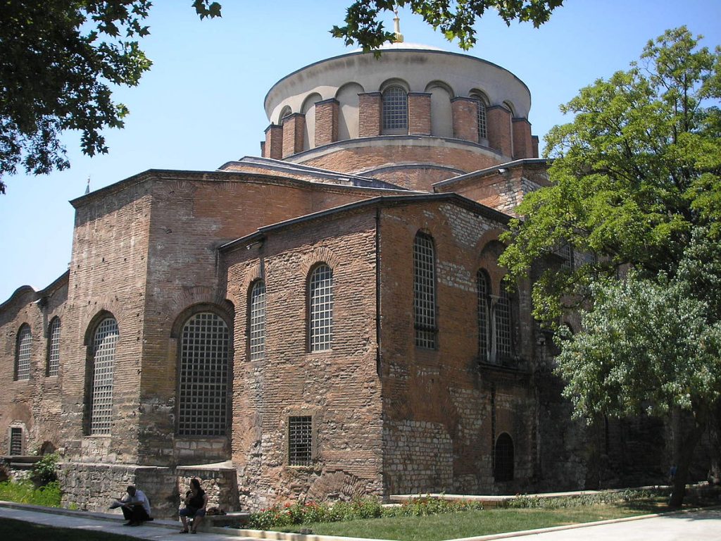 Hagia Eirene architektura bizantyjska