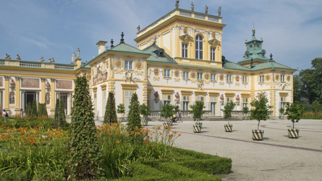 Ogród Wschodni, Taras Górny, Muzeum Pałacu Króla Jana III w Wilanowie