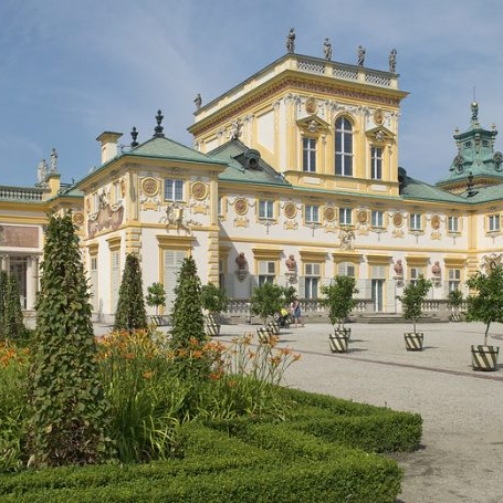 Ogród Wschodni, Taras Górny, Muzeum Pałacu Króla Jana III w Wilanowie