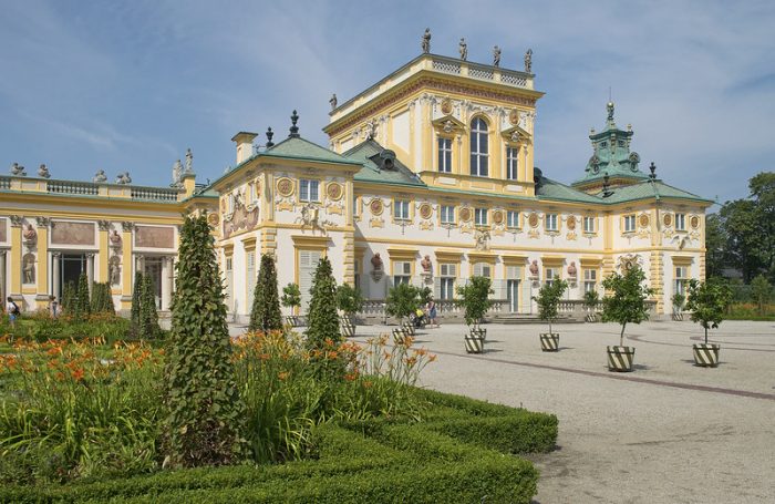 Ogród Wschodni, Taras Górny, Muzeum Pałacu Króla Jana III w Wilanowie