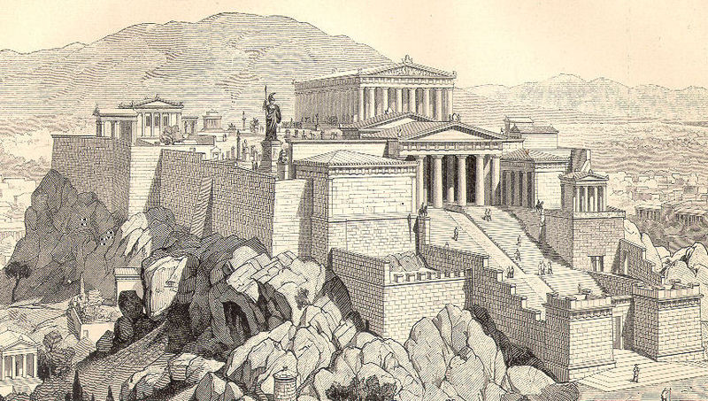akropol w atenach