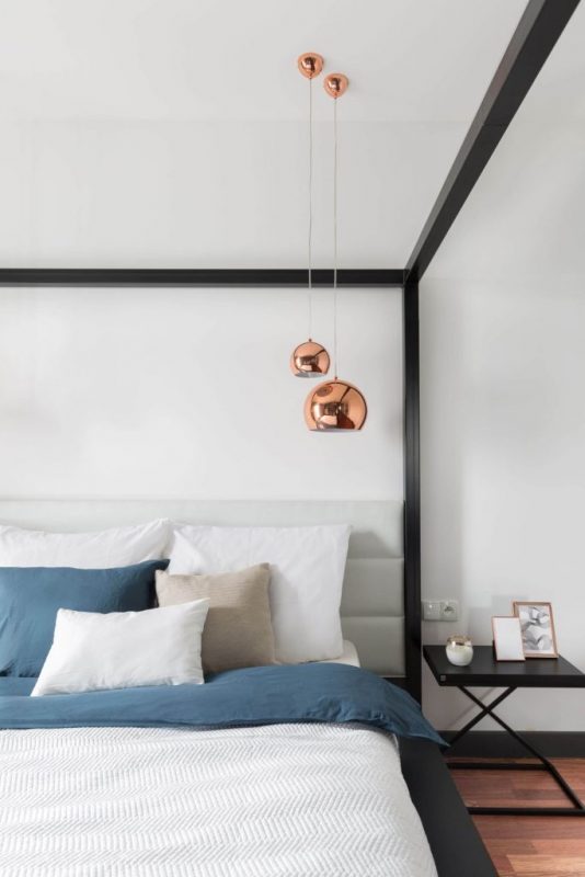 inspiracje w aranżacji przytulnej sypialni 2020