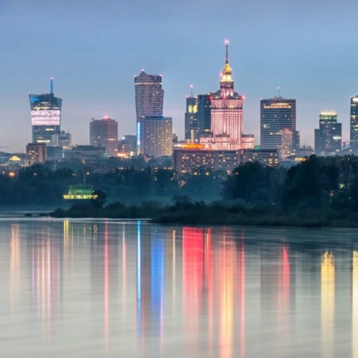 Skyline i krajobraz Warszawy - nowe budynki