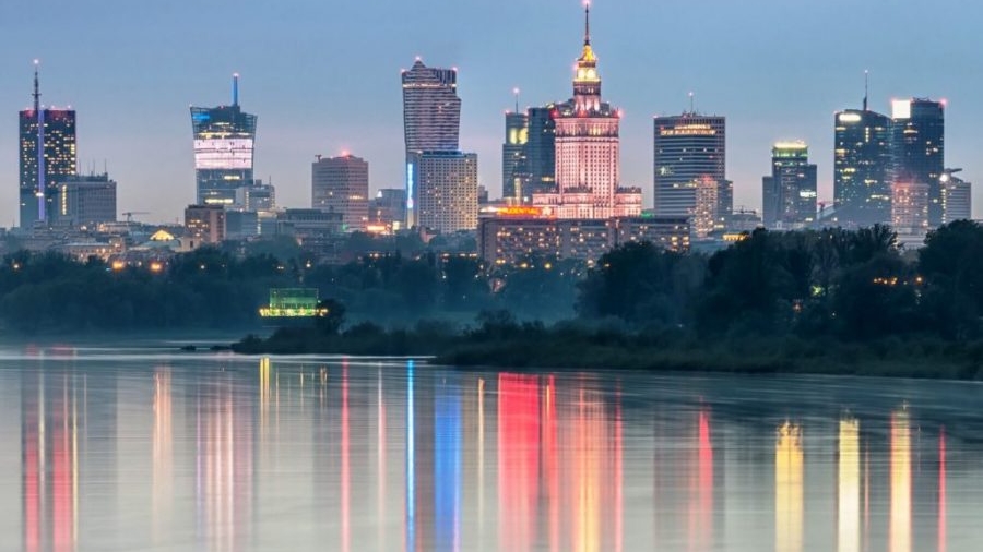 Skyline i krajobraz Warszawy - nowe budynki