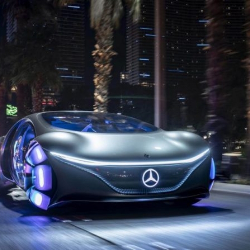 VISION AVTR - mercedes - designerskie i koncepcyjne auto przyszłości