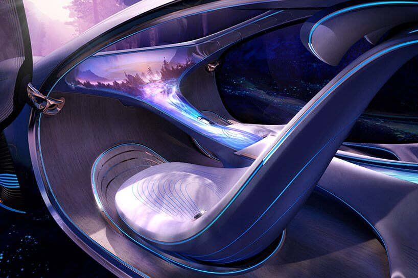 VISION AVTR - mercedes - designerskie i koncepcyjne auto przyszłości