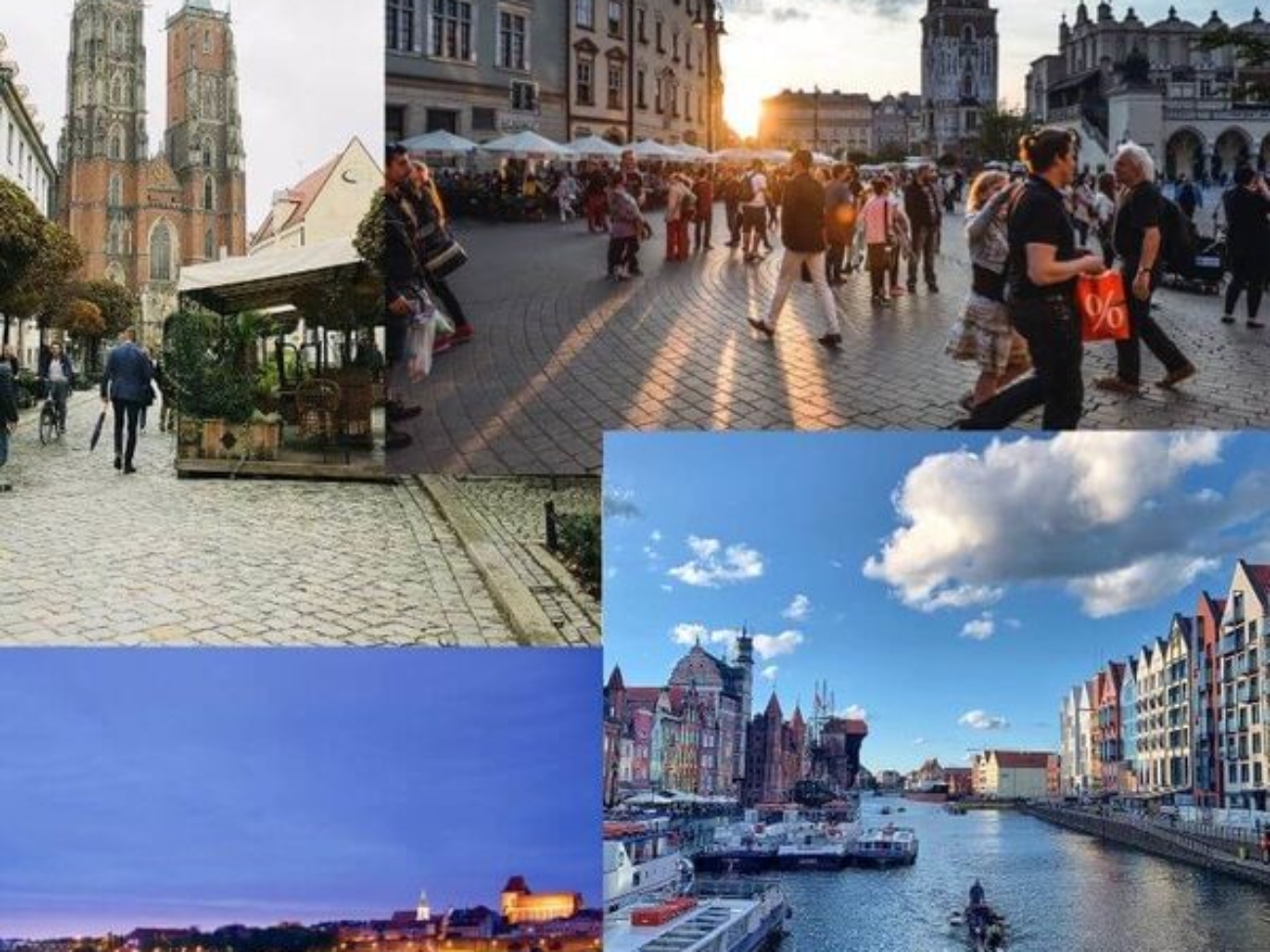 Najpiękniejsze miasta w Polsce
