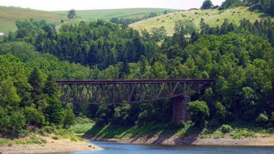 Pilchowice most kolejowy