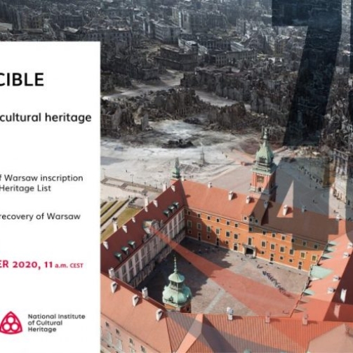 webinarium na 40 lecie wpisu warszawy na UNESCO - the invincible city - program