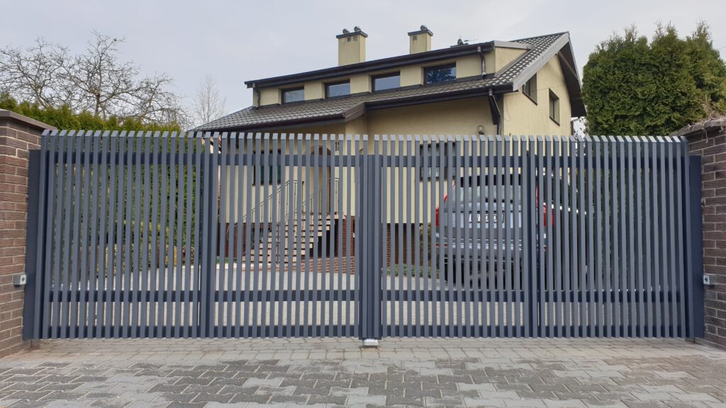 brama aluminiowa do domu
