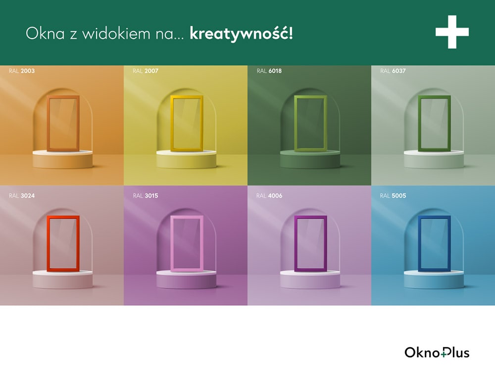 Kolory okien Morlite