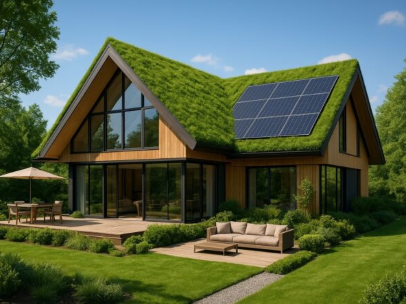 żywy dom ekologiczny