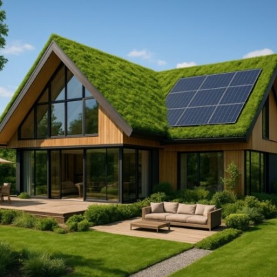 żywy dom ekologiczny