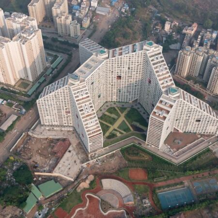 Pune-w-Indiach-Projekt-architektoniczny-Future-Towers-MVRDV
