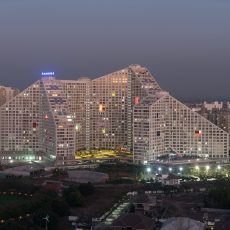 Pune-w-Indiach-Projekt-architektoniczny-Future-Towers-MVRDV