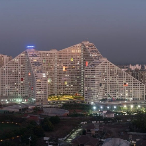Pune-w-Indiach-Projekt-architektoniczny-Future-Towers-MVRDV